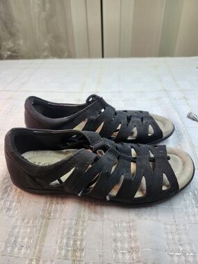 PROPEL Comfort Strappy Women’s Black Sandals